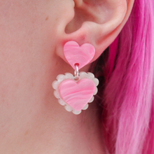 Load image into Gallery viewer, Heart Earrings
