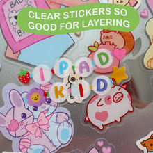 Load image into Gallery viewer, IPAD Kid Clear Sticker
