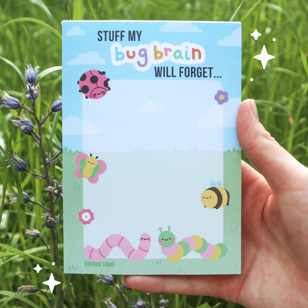 Bug Brain Notepad