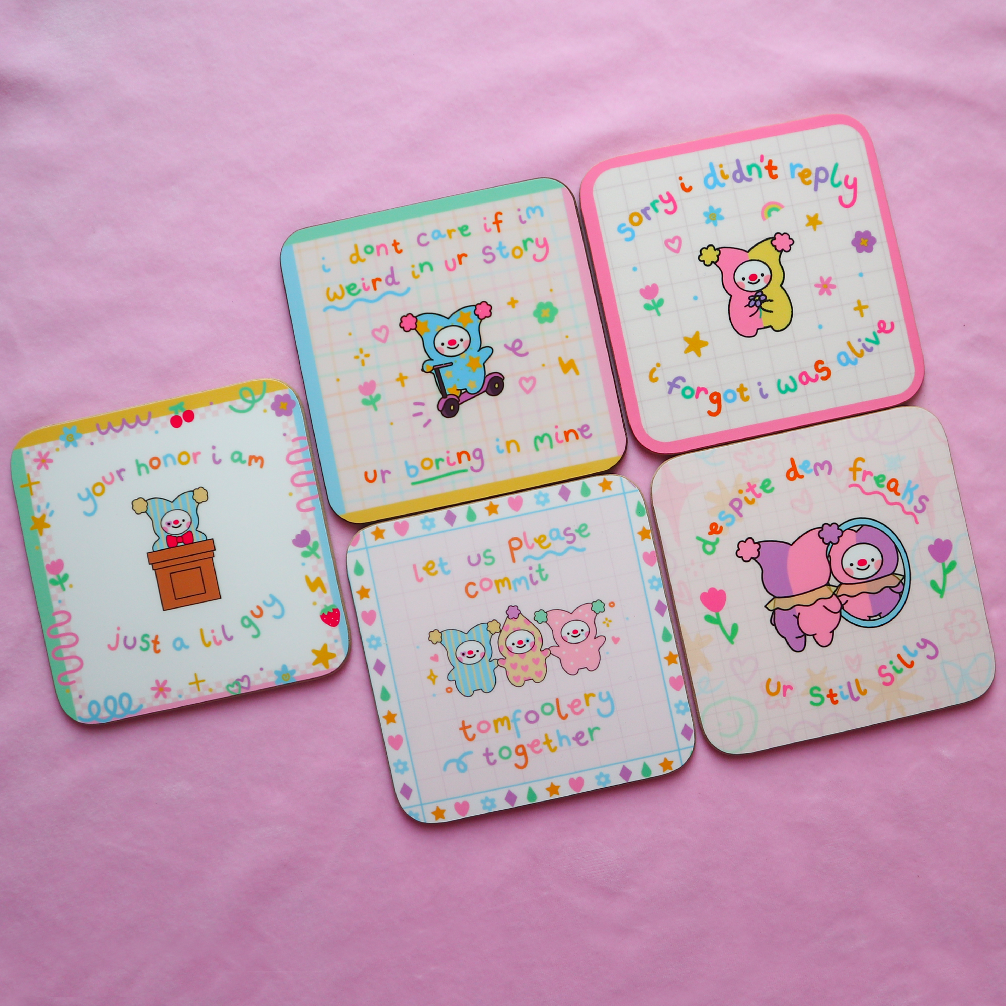 Clowny Coaster – Dipstick Store