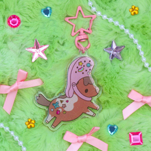 Load image into Gallery viewer, Teeny Pony Keyring
