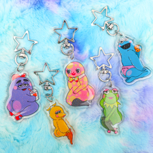 Load image into Gallery viewer, Pin Up Keyrings
