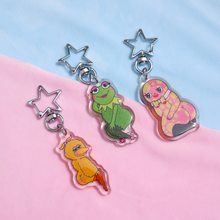 Load image into Gallery viewer, Pin Up Keyrings
