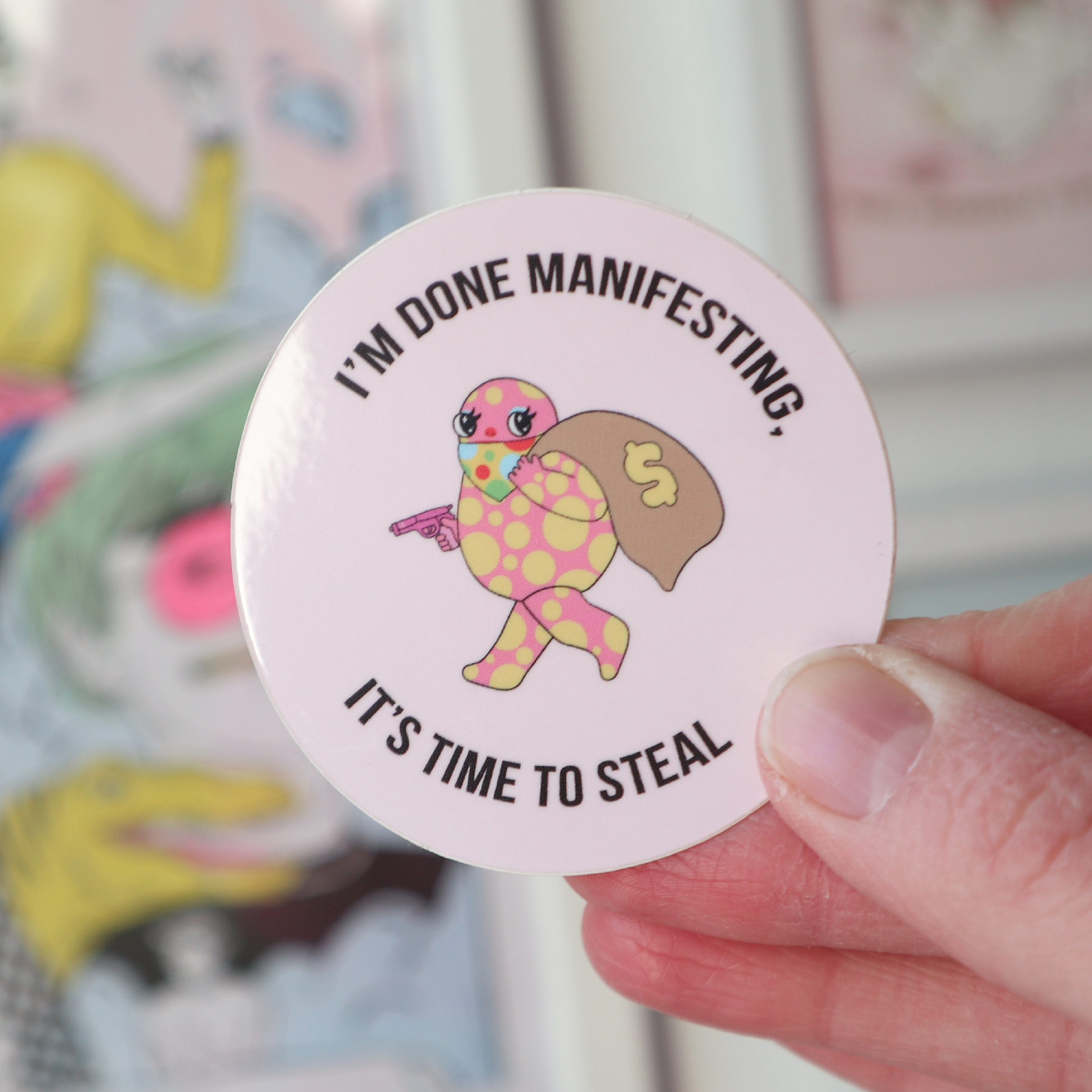 Manifesting Sticker – Dipstick Store
